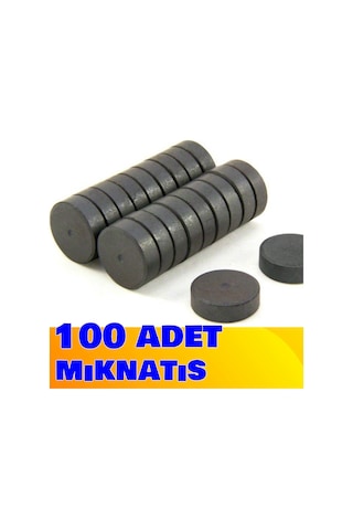 Mıknatıs Magnet 100 Adet Yuvarlak Mıknatıs 1.4 Mm 3 Mm