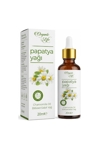 Papatya Yağı 20 Ml Cilt, Saç Ve Masaj Bakımı İçin %100 Doğal Bitkisel Yağ