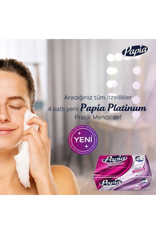 Platinum Pratik Mendil 125'li