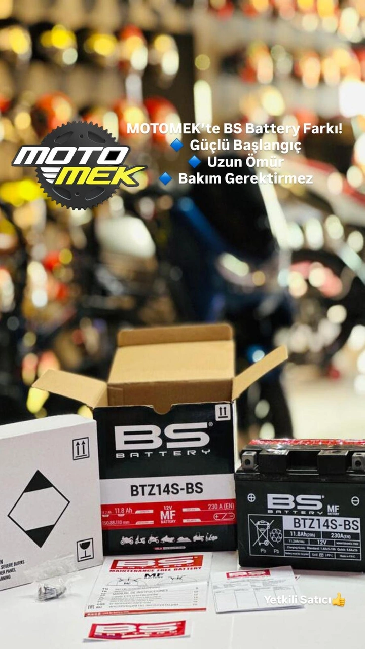 Kymco Ak 550 Uyumlu Bs Battery Btz14s Motosiklet Aküsü Ytz14s