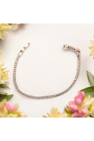 Casera's Kadın Bileklik Csr70124005 Gümüş