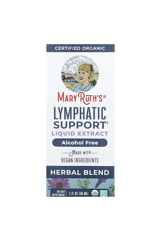Maryruth's Organic Lymphatic Support Liquid Extract Alcohol Free 1 Fl Oz 30 Ml Usa Menşeii Dmmedicineden Aromasız