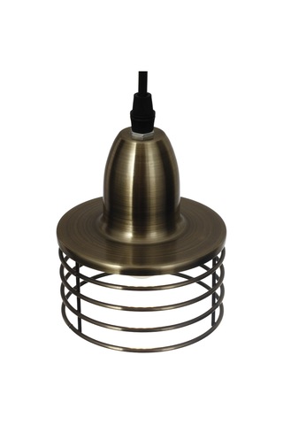 Endüstriyel Retro Plafonyer Stil Sarkıt Tavan Lambası Taban Soket Çok Renkli