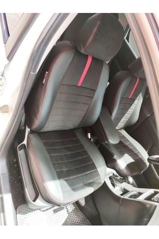Peugeot 307 2001 2008 Arası Uyumlu Arka Sırt Arka Oturma 2+1 Oto Koltuk Kılıfı