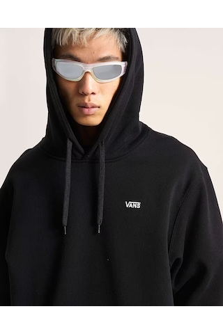 Vans Left Chest Iı Loose Po Erkek Siyah Sweatshirt - Vn000p21