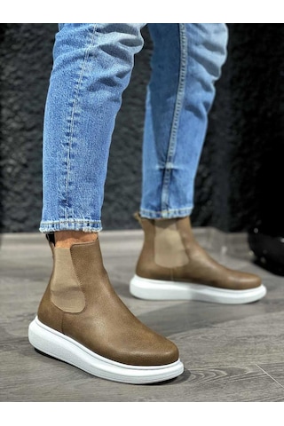 Knack Yüksek Taban Ayakkabı 111 Vizon 001