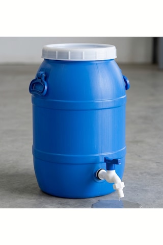 Plastik Koçbaşı Musluk Bidon Bahçe Çeşme Uyumlu Beyaz Sızdırmaz Contalı Dayanıklı 1 Adet