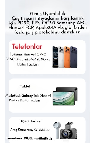 Essager 45w 3'ü 1'arada Geri Çekilebilir Kablolu Type-c+usb Araç Şarj Cihazı Hızlı Ce+rohs Lisanslı Sağlam -
