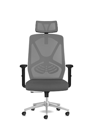 Craft Başlıklı Gri Çalışma Koltuğu