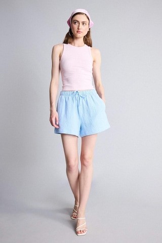 Defacto Slım Fıt Halter Yaka Fitilli Açık Pembe Atlet A8859ax26smpn343 Pembe-pn343