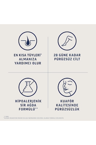 Veet Pure Hipoalerjenik Yüz Bölgesi için Sir Ağda Bantları 20'li