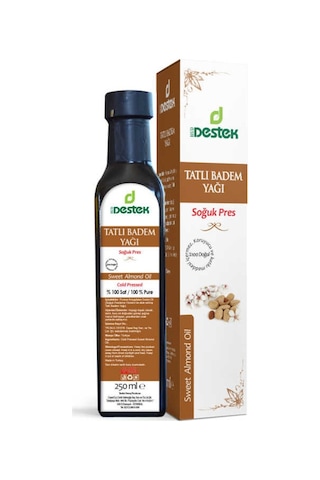Destek Tatlı Badem Yağı 250 ML Destek Tatlı Badem Yağı 250 ML