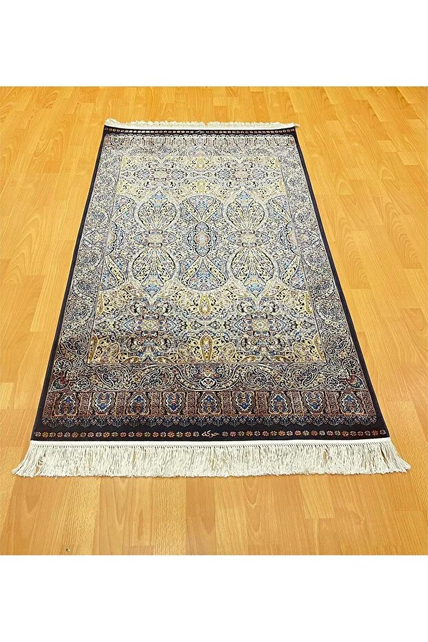 Mevlana Bazaar Saray Motifli 90 X 150 Cm İpek Halı Çok Renkli