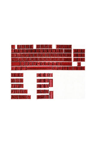Xvx Foil Serisi Yan Baskılı Keycaps Tuş Takımı Seti Kolwezi
