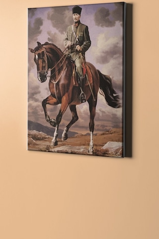 Webstyle Atatürk Sayılarla Boyama Seti Kasnaklı 50x65