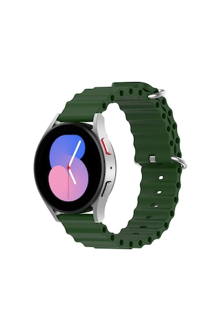 Huawei Watch Gt Gt2 Gt3 42mm / Honor Magic 2 42mm Kordon Ocean Silikon Kordon 20mm