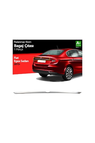 Fiat Egea Sedan Krom Bagaj Çıtası P.çelik