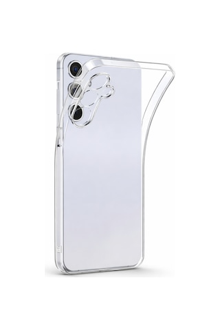 Samsung Uyumlu Galaxy A35 A55 5g Kılıf Şeffaf Kamera Korumalı 3d