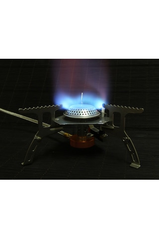 Jeemson Tomshoo Dışarıda Kullanım Kamp Çalışanı Seti: Katlanabilir Ocak Cr-8c + 9 Parça Rüzgar Engelleyici Ws-9 + Gaz Kartuşu Dönüştürücü Gt-1 - Kamp, Yürüyüş, Piknik İçin İdeal Çok Renkli