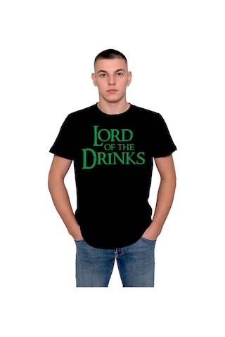 Lord Of The Drinks İçkinin Efendisi Tişört Unisex T-shirt 001