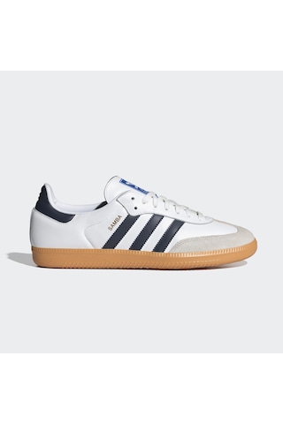 Adidas Originals Samba Og Unisex Lacivert Çizgili Beyaz Spor Ayakkabı Düz If3814