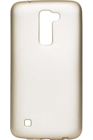 LG Uyumlu K10 Kılıf Zore Premier Silikon Kapak Gold
