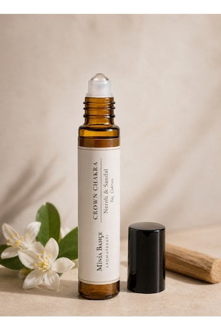 Taç Çakra Roll - %100 Doğal Neroli & Sandal Yağı 10 Ml