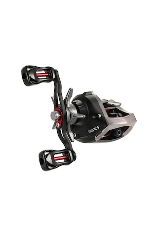 Wezone Lixada 12+1 Bilyeli Solak/alak Olta Makinesi - Hafif Alüminyum Gövde Siyah