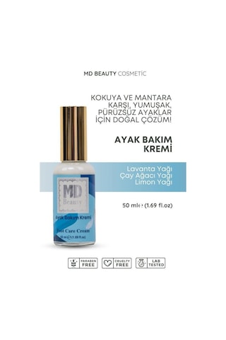 Md Beauty Ayak Kokusu Önleyici Krem 50 ML