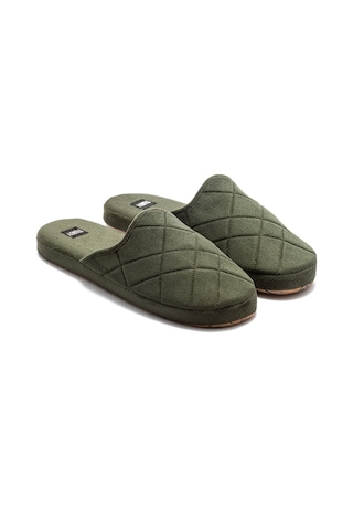 Twigy EE0818 Bako Erkek Ev Terliği Yeşil 41/46 Yeşil