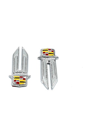 Cadillac Tavşan Kulağı Arma - Cadillac Metal Arma (2 Adet) (530704116)
