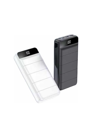 Powerbank 50.000 Mah Dijital Göstergeli Taşınabilir 4 Portlu Hızlı Powerbank Diğer 82394626