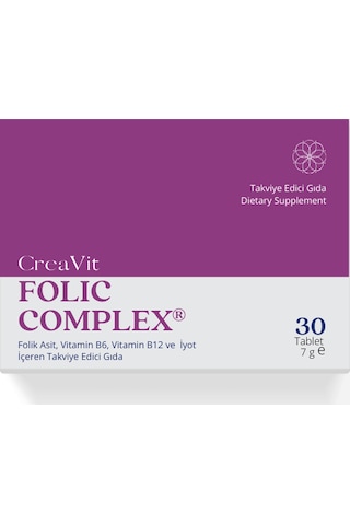 Creavit Folic Complex 30 Tablet