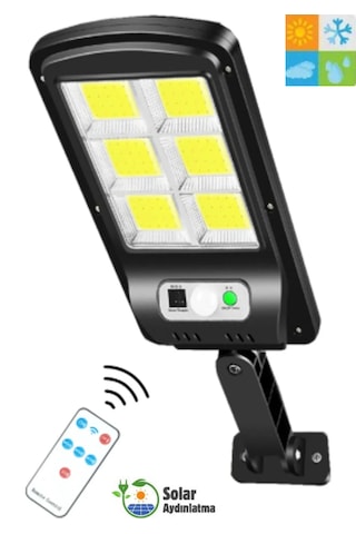 Mrs Solar Hb-400 Model Solar Güneş Enerjili Led Bahçe Aydınlatmas