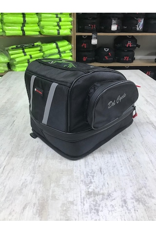 Motosiklet Körüklü Depo Üstü Ve Sırt Çantası / Kask Çantası