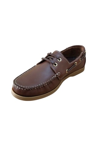 Castle Black 42702 Erkek Deri Casual Ayakkabı Kahve Siyah