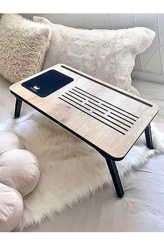 Katlanır Laptop Sehpası, Telefon Ve Tablet Bölmeli, Ergonomik Tasarım Diğer