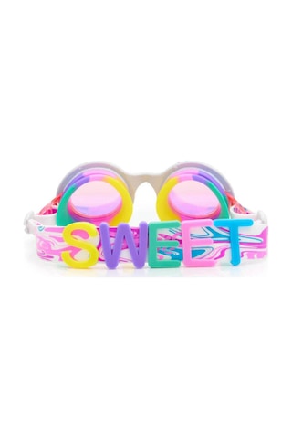 Bling2o Bright Stripe Rainbow Ribbon Çocuk Deniz Gözlüğü Çok Renkli