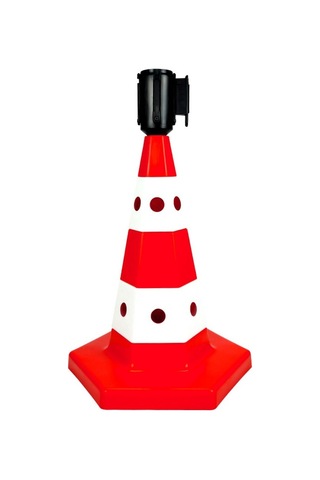 Klasik Kedi Gözlü Trafik Konisi 50 Cm Trafik Dubası N11.7