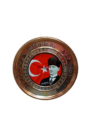 Atatürk Duvar Tablosu Bakır Duvar Tablosu M.k. Atatürk Tablo Özel