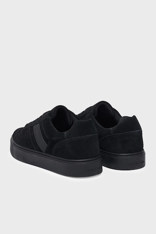 Calvin Klein Süet Logolu Sneaker Ayakkabı Erkek Ayakkabı Hm0hm02200 0gj Siyah
