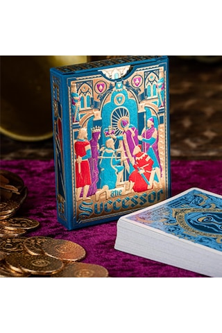 Cartamundi The Successor Blue Premium Oyun Kağıdı Limited Edition Koleksiyonluk İskambil Kartları