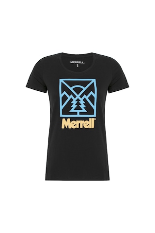 Merrell Scene F Tee Kadın T-shırt Siyah SIYAH