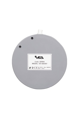 Vea Ve-g605y 5'li Anahtarlı 1.5 Metre Grup Priz 1