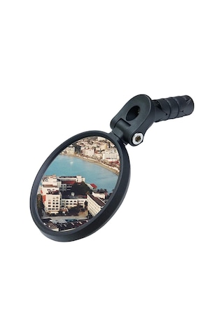 Meachow Me-001b Barend Bisiklet Aynası Gidon İçi Montaj Mavi Lens Mavi - Sarı - Siyah