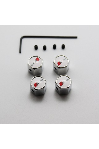 Ripido Audi S Line Sibop Kapağı Alyanlı Model Çalınmaya Karşı Gümüş