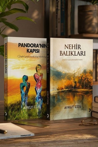 Aykut Coş 2 Li Kitap Seti Pandora Nın Kapısı - Nehir Balıkları