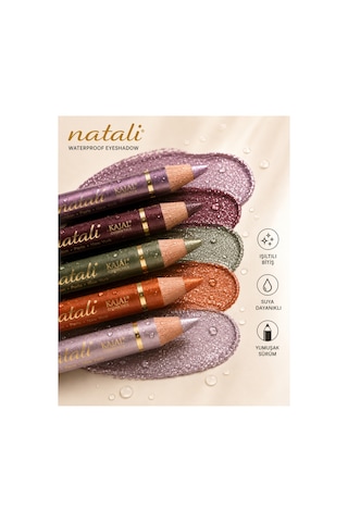 Natali Waterproof Göz Kalemi Ve Göz Farı No: 484 0