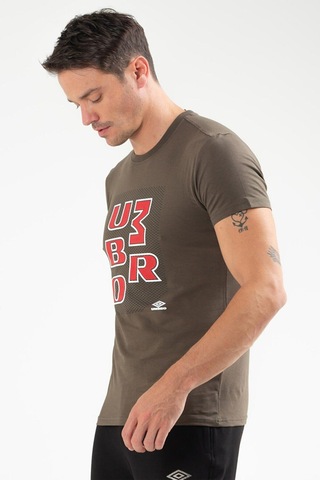 Umbro Erkek Tişört Knut Tf-0136 Haki