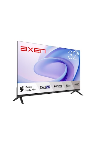 Axen AX32HMLN-N01S 32" 80 Ekran HD Ready Dahili Uydu Alıcılı LED TV